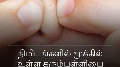 நிமிடங்களில் மூக்கில் உள்ள கரும்புள்ளியை மறைக்கும் வீட்டு வைத்தியம்