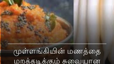 முள்ளங்கி சட்னி
