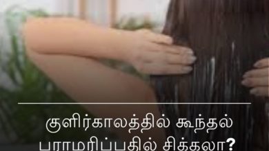 குளிர்காலத்தில் கூந்தல்