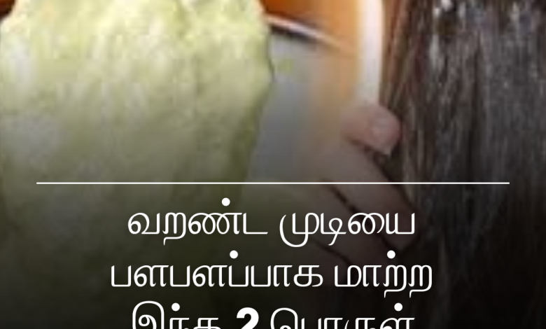 வறண்ட முடியை