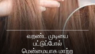 வறண்ட முடி