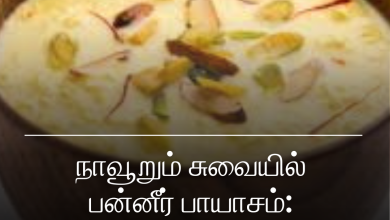 பன்னீர் பாயாசம்:
